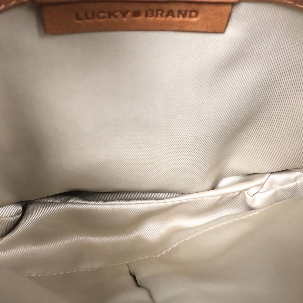 Lucky Brand Tan Leather Bag - Picture 4 of 9